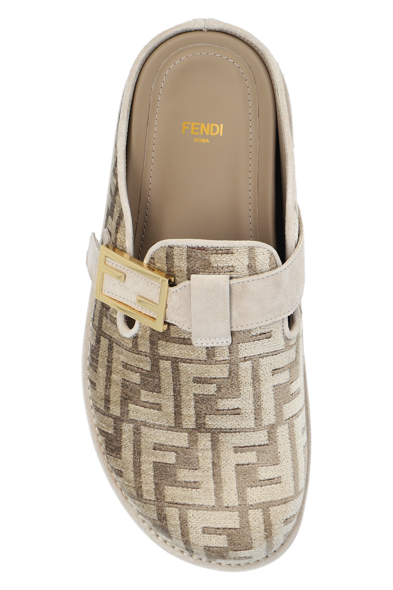 Fendi on sale roma slippers